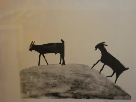 Литография Nhlengethwa - Lets Go I