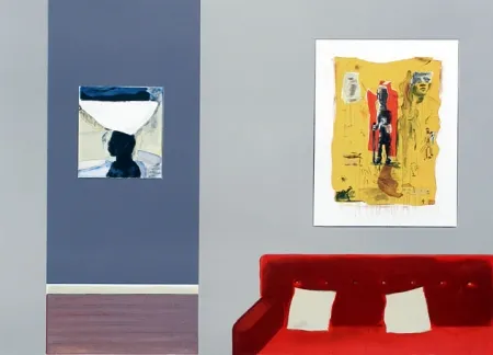 Литография Nhlengethwa - Tribute to Deborah Bell