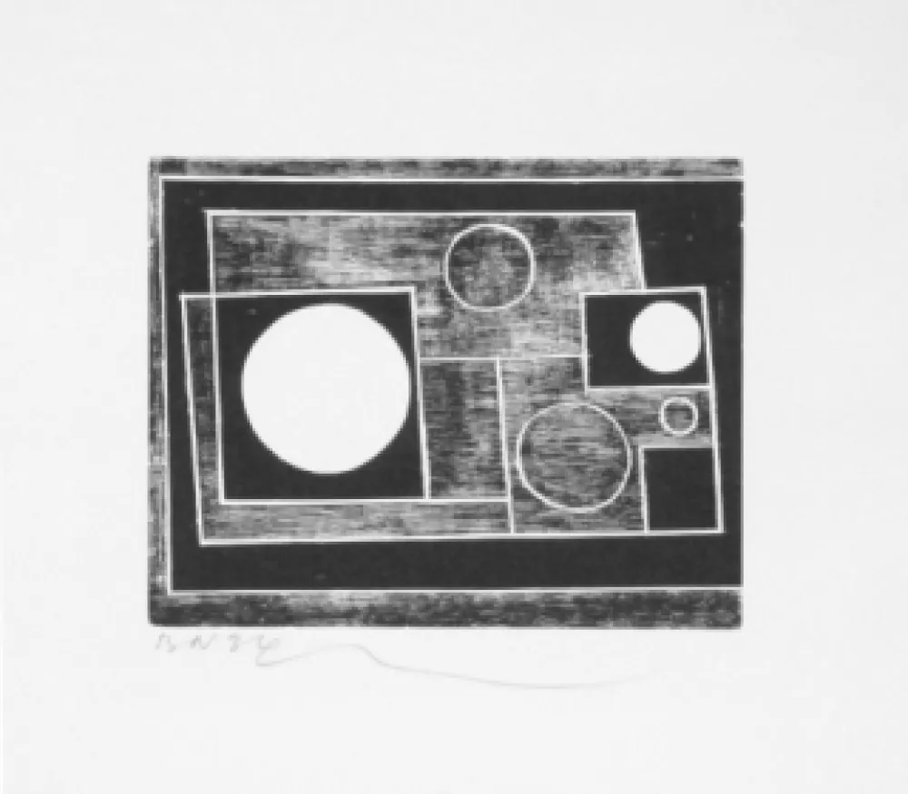 Гравюра На Дереве Nicholson - Sans titre