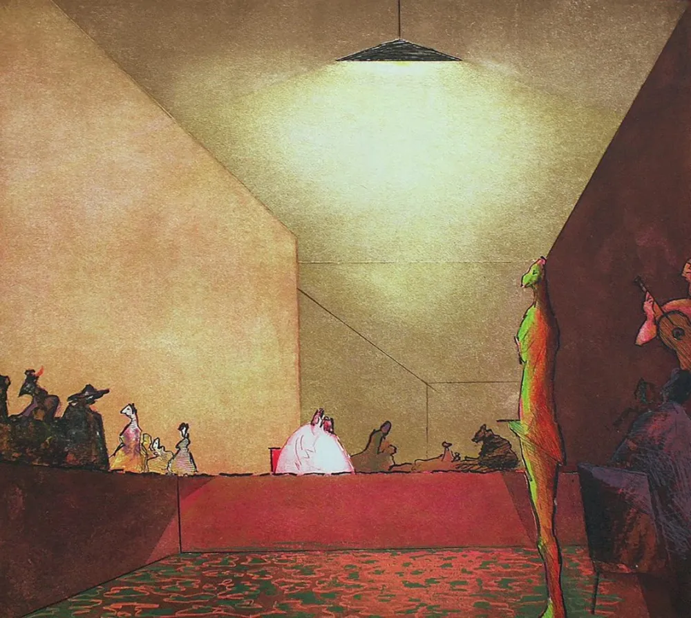 Офорт И Аквитанта Nieuwenhuys - L'ultima cena