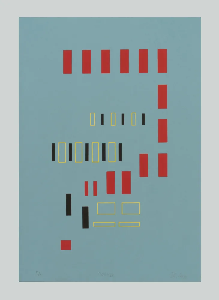 Сериграфия Nigro - Composizione