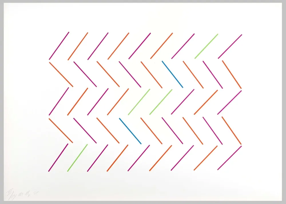 Литография Nigro - Composizione 