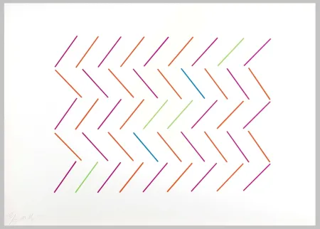 Литография Nigro - Composizione 