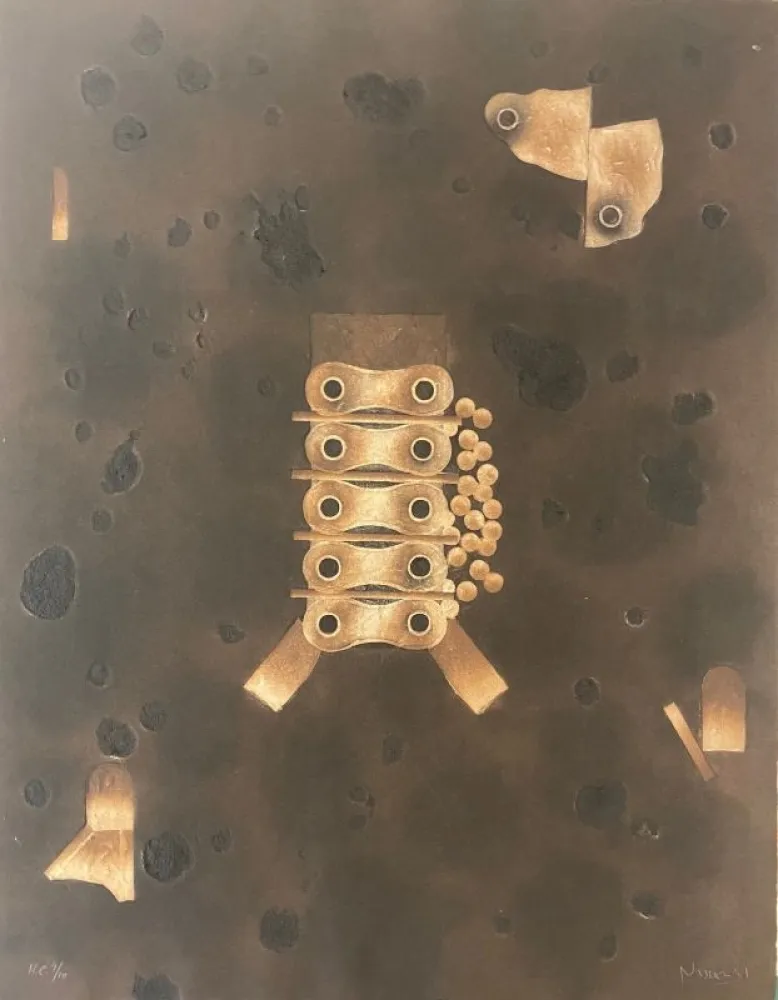 Гравюра Nissen - Mariposa Obsidiana