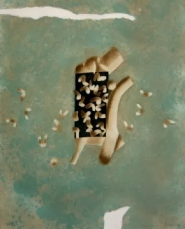 Гравюра Nissen - Mariposa obsidiana 7