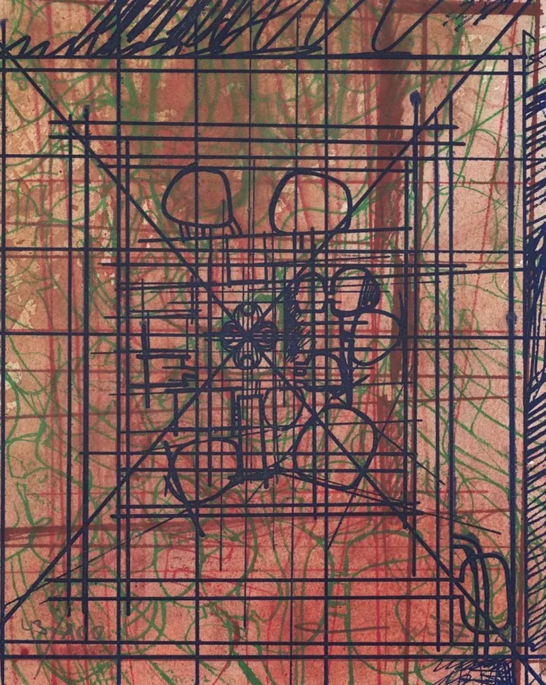 Гравюра Nitsch - Das Sechstagespiel des Orgien Mysterien Theaters