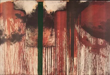 Литография Nitsch - SENZA TITOLO