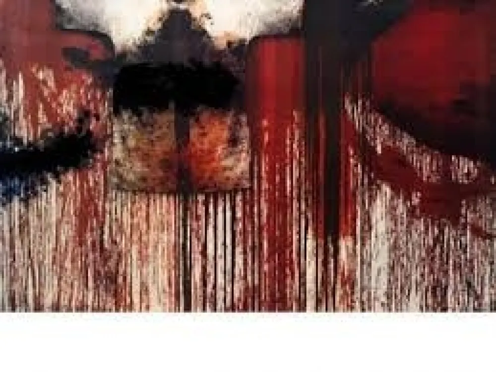 Нет Никаких Технических Nitsch - Übermalte Bild