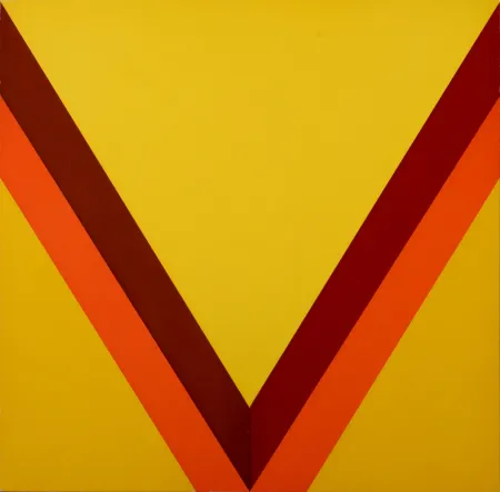 Сериграфия Noland - Early Fall, 1967 - Very scarce!