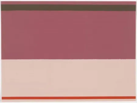 Сериграфия Noland - Untitled from The New York Collection for Stockholm