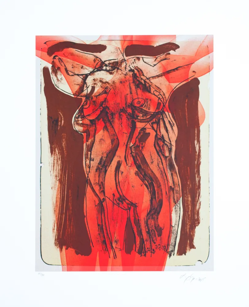 Литография Nørgaard - La femme I