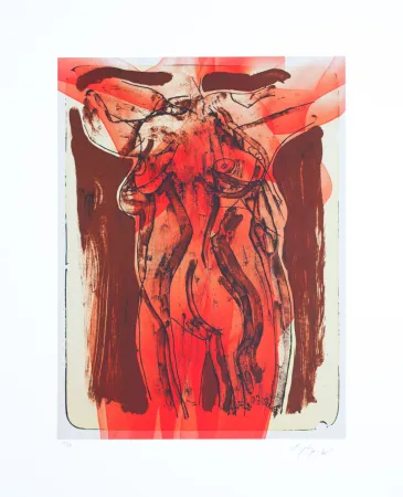 Литография Nørgaard - La femme I