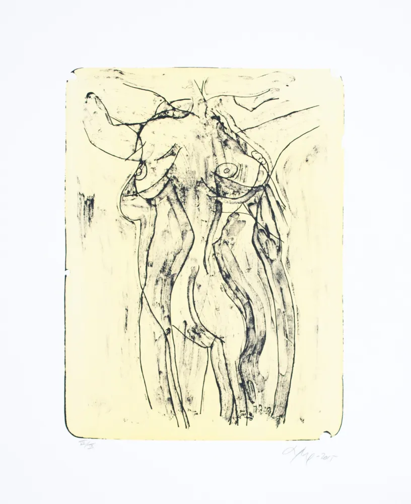 Литография Nørgaard - La femme I