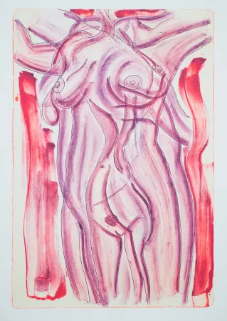 Литография Nørgaard - La femme III