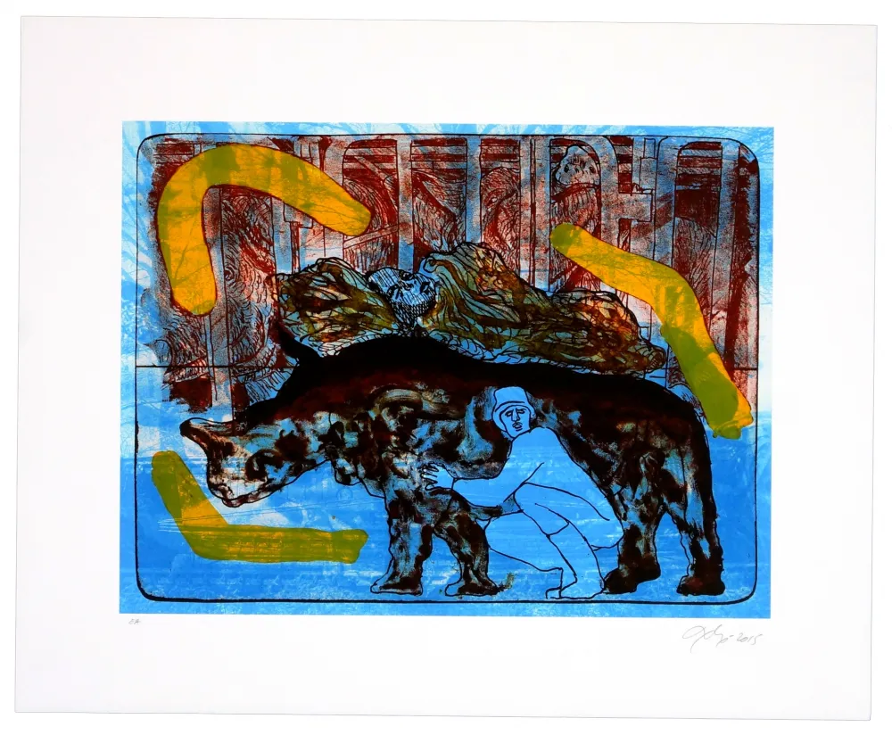 Литография Nørgaard - La paix I