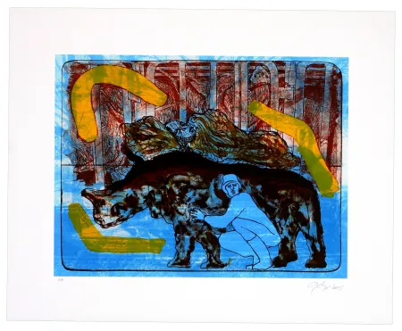 Литография Nørgaard - La paix I