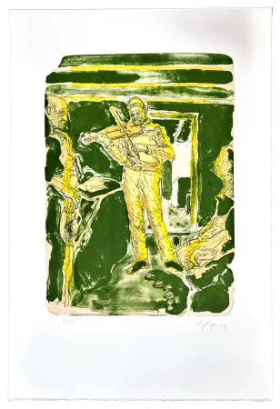 Литография Nørgaard - Mémoire d'outre tombe 1