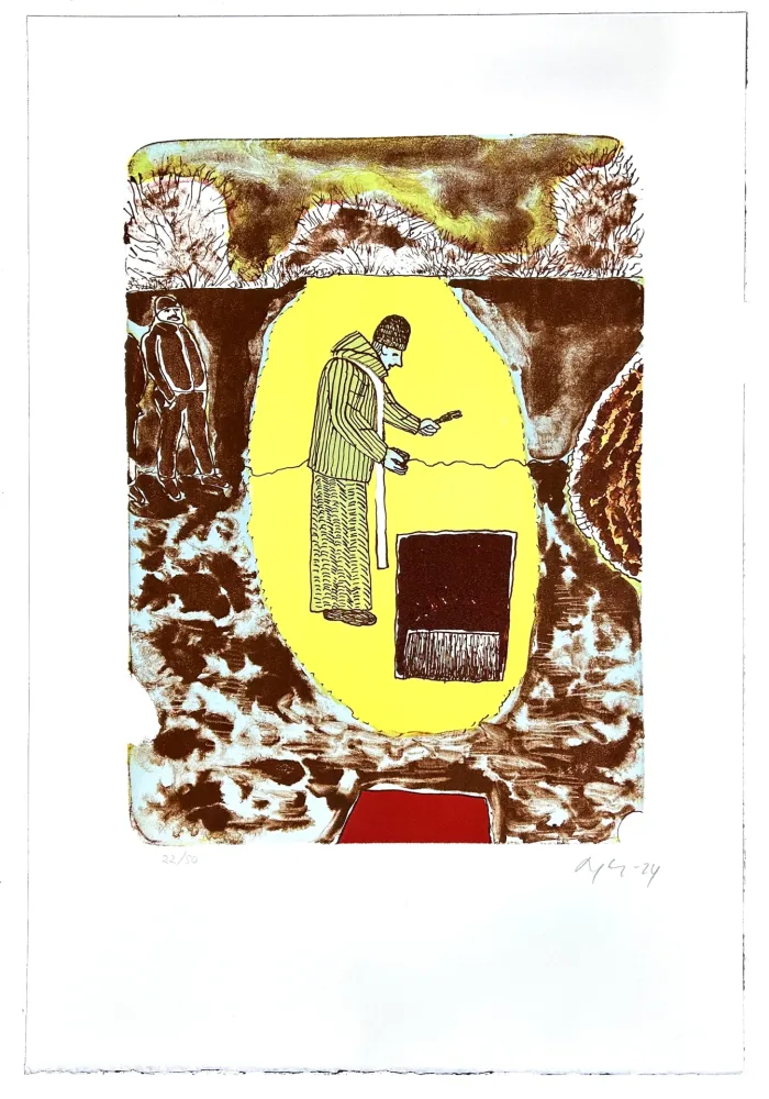 Литография Nørgaard - Mémoire d'outre tombe 2