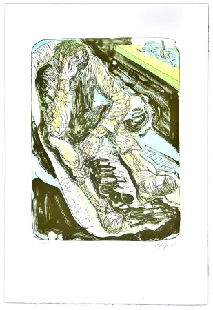 Литография Nørgaard - Mémoire d'outre tombe 3