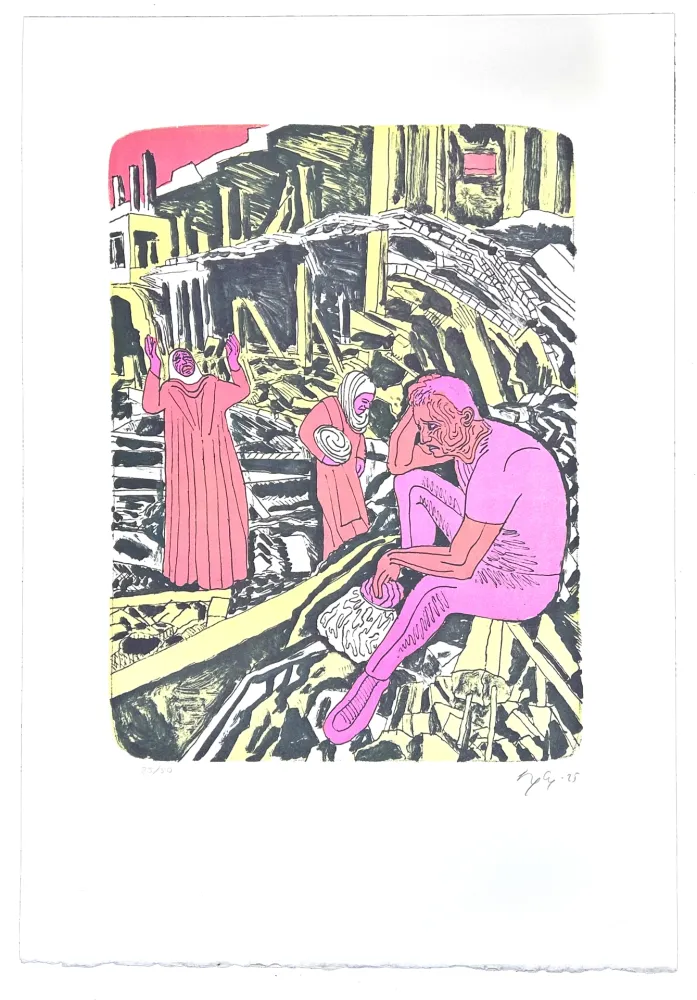 Литография Nørgaard - Mémoire d'outre tombe 4