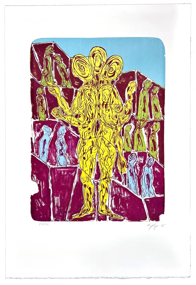 Литография Nørgaard - Mémoire d'outre tombe 5