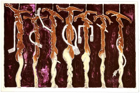 Литография Nørgaard - The seven brides