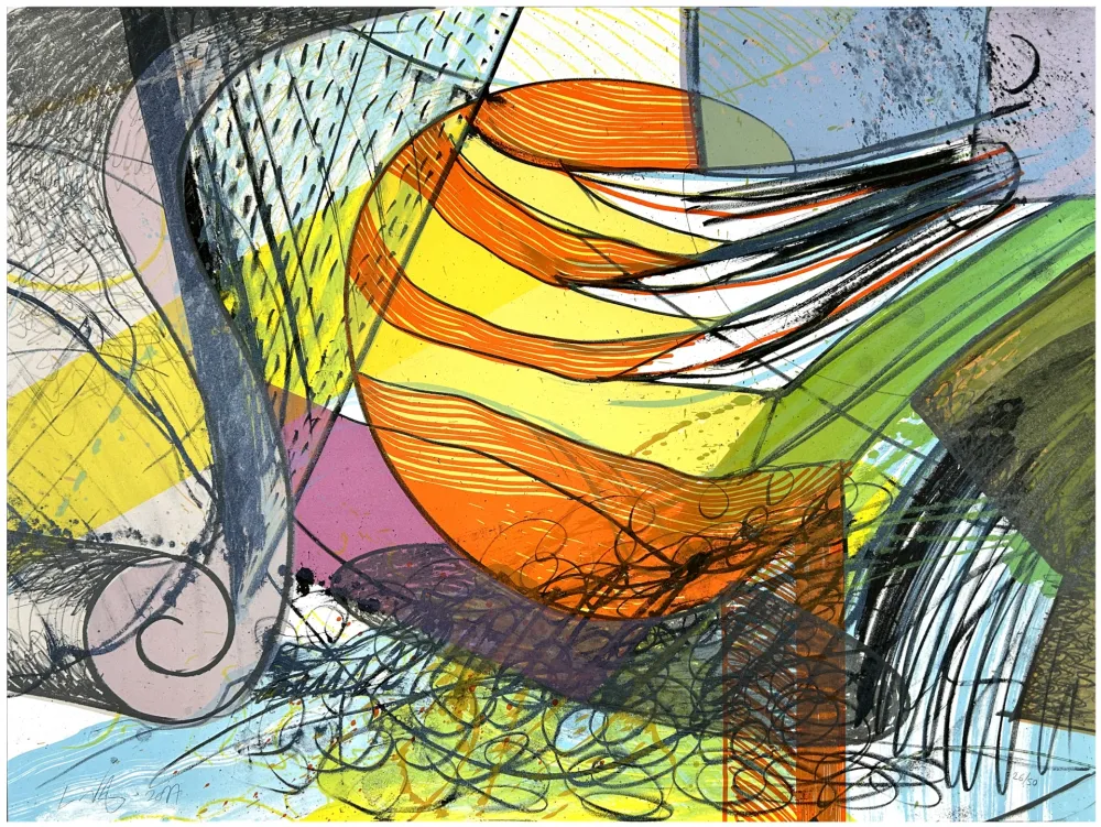 Литография Nørgard - 11