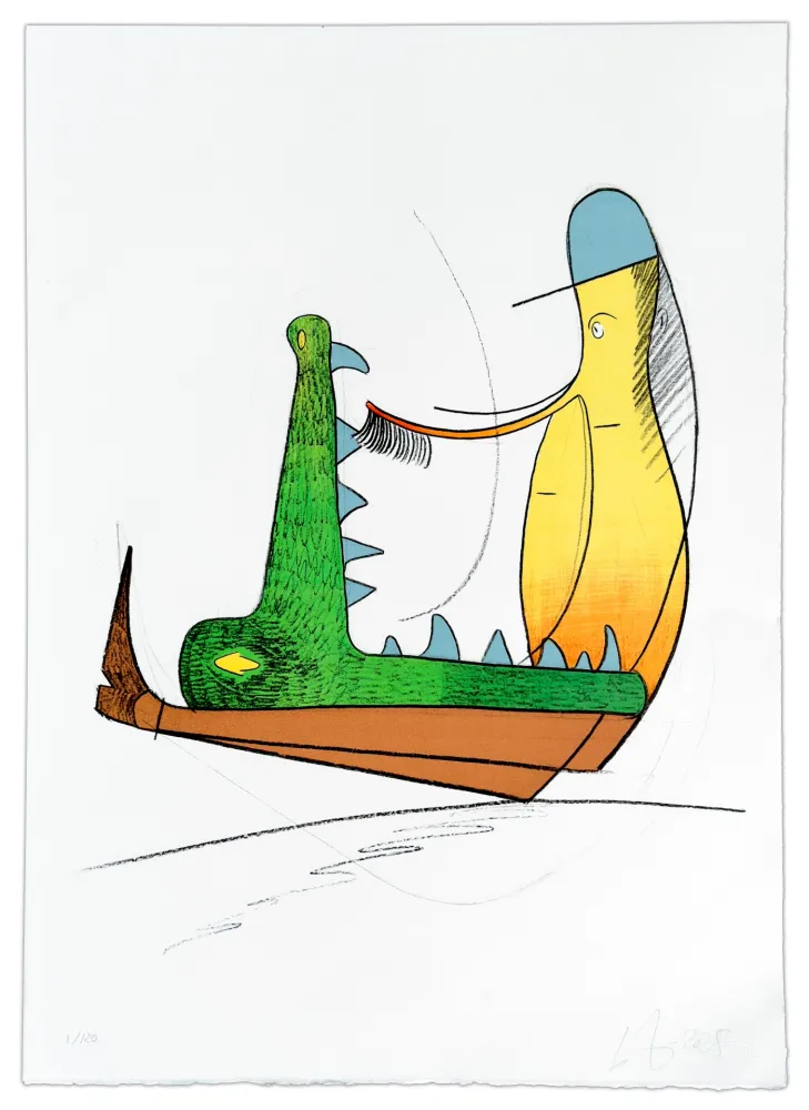 Литография Nørgard - Andrée