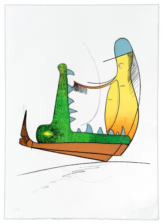 Литография Nørgard - Andrée