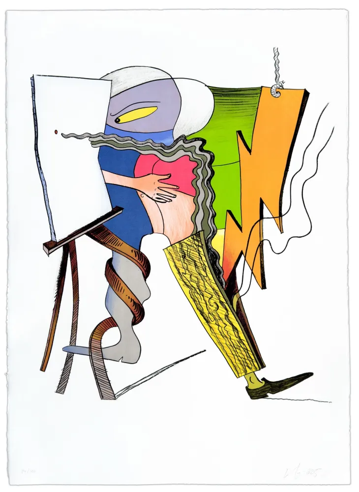 Литография Nørgard - On the Road to Dotland