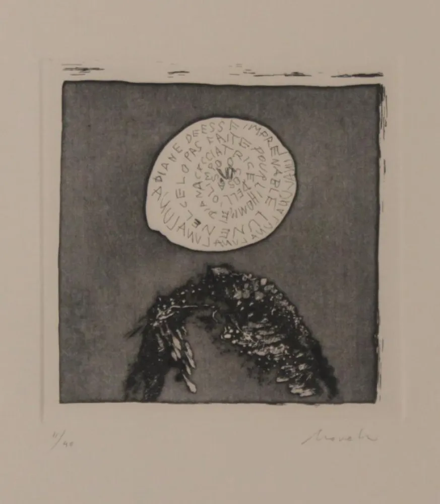 Гравюра Novelli - DAS BAD DER DIANA