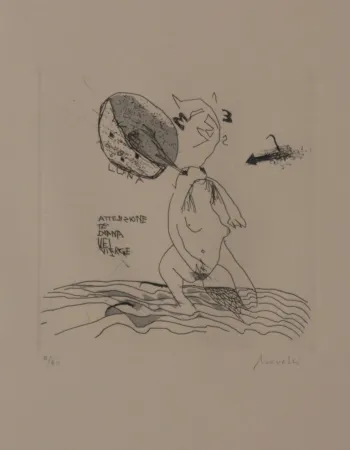 Литография Novelli - DAS BAD DER DIANA