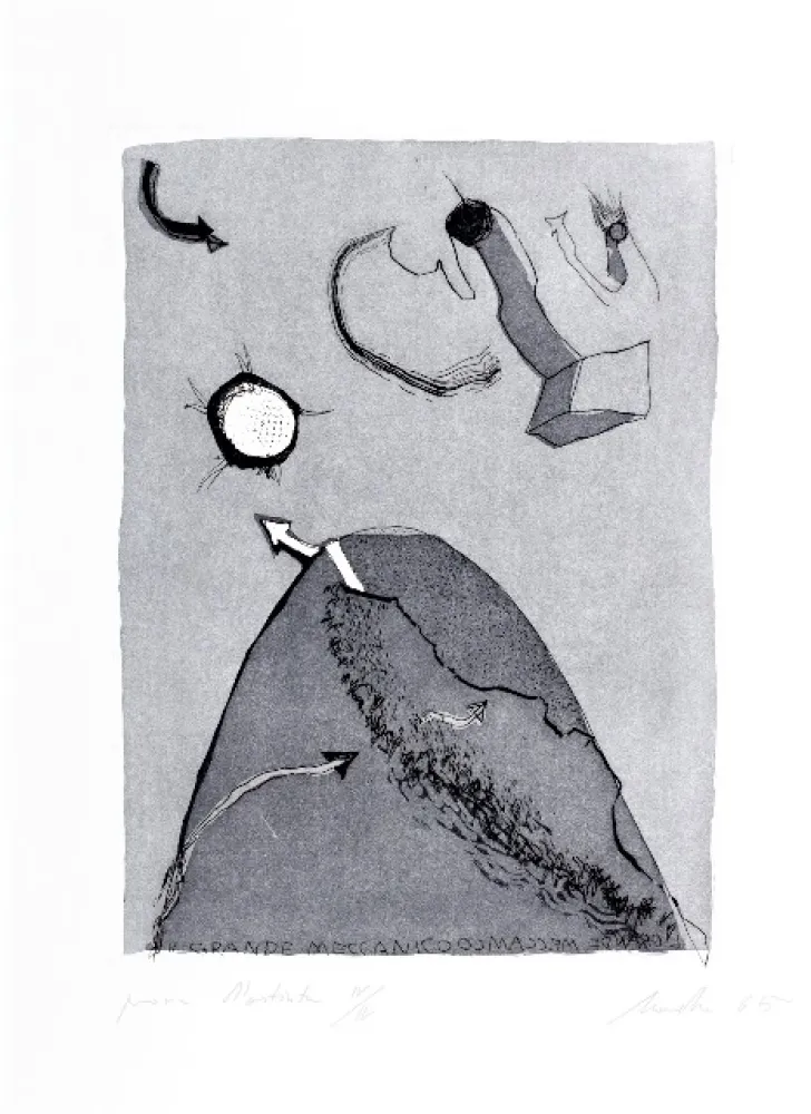 Офорт И Аквитанта Novelli - Il grande meccanico