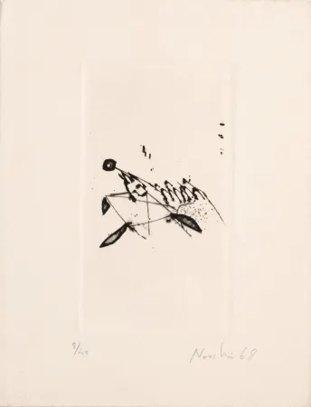 Офорт Novelli - Senza Titolo