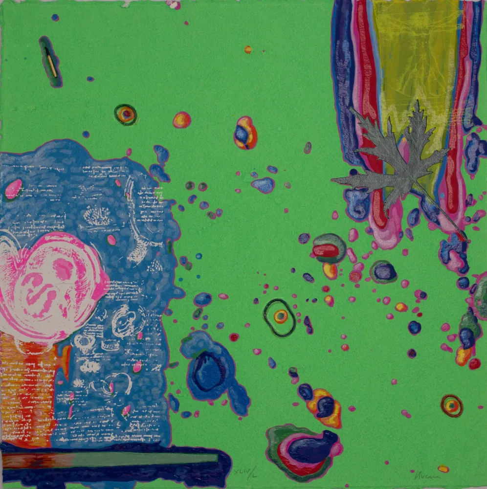 Сериграфия Nucara - Omaggio a Leonardo