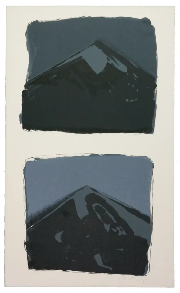 Литография Nupen - Oppklaring Mot Natt