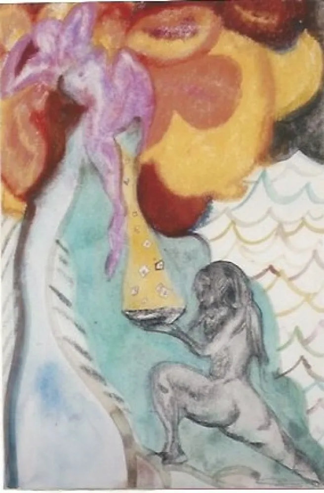 Гравюра Ofili - Study for Ovid-Windfall