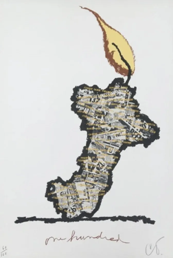 Сериграфия Oldenburg - Centennial Print for the Judson Memorial Church