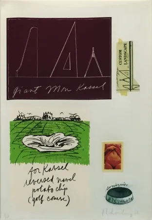 Литография Oldenburg - NOTES (KASSEL)