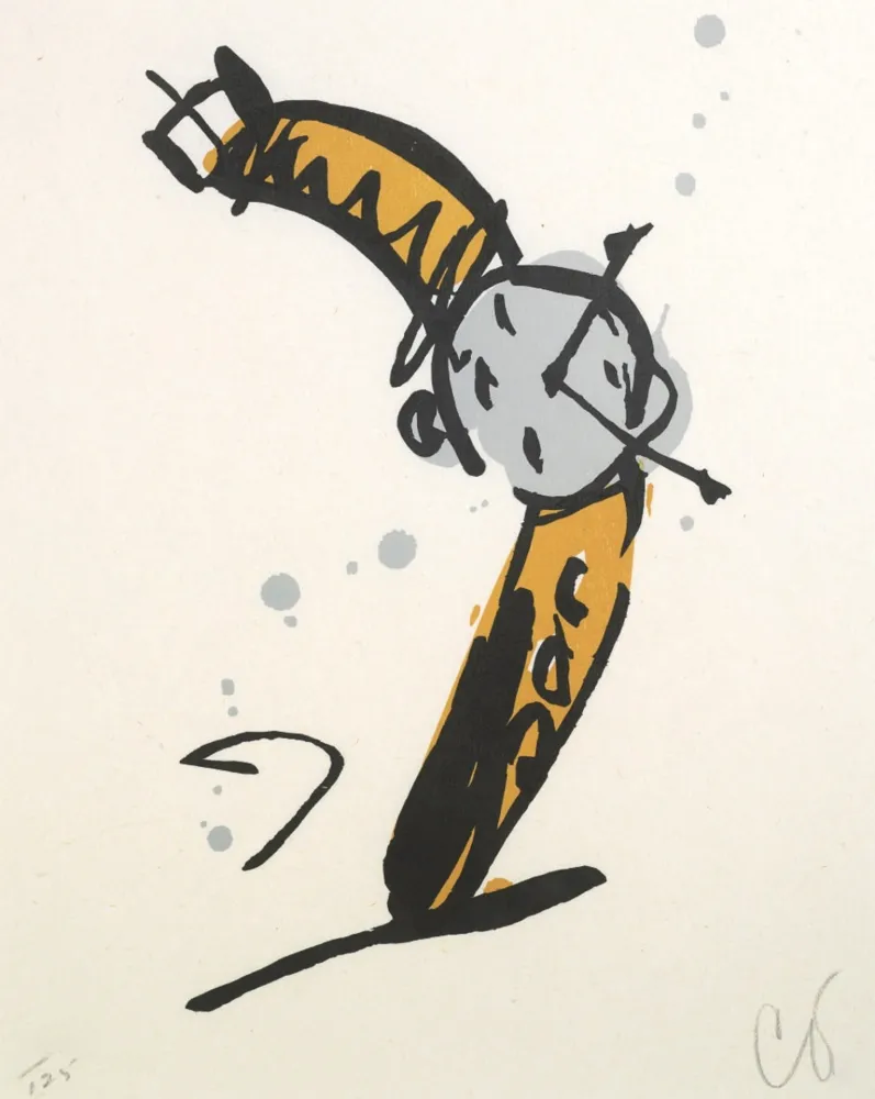Литография Oldenburg - Wrist Watch Rising, from Art Pro-Choice II