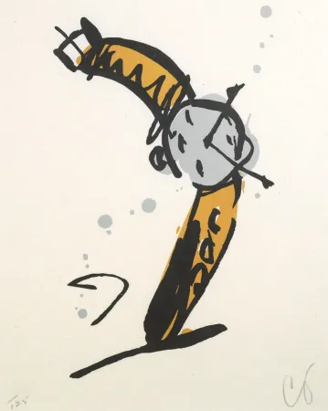Литография Oldenburg - Wrist Watch Rising, from Art Pro-Choice II