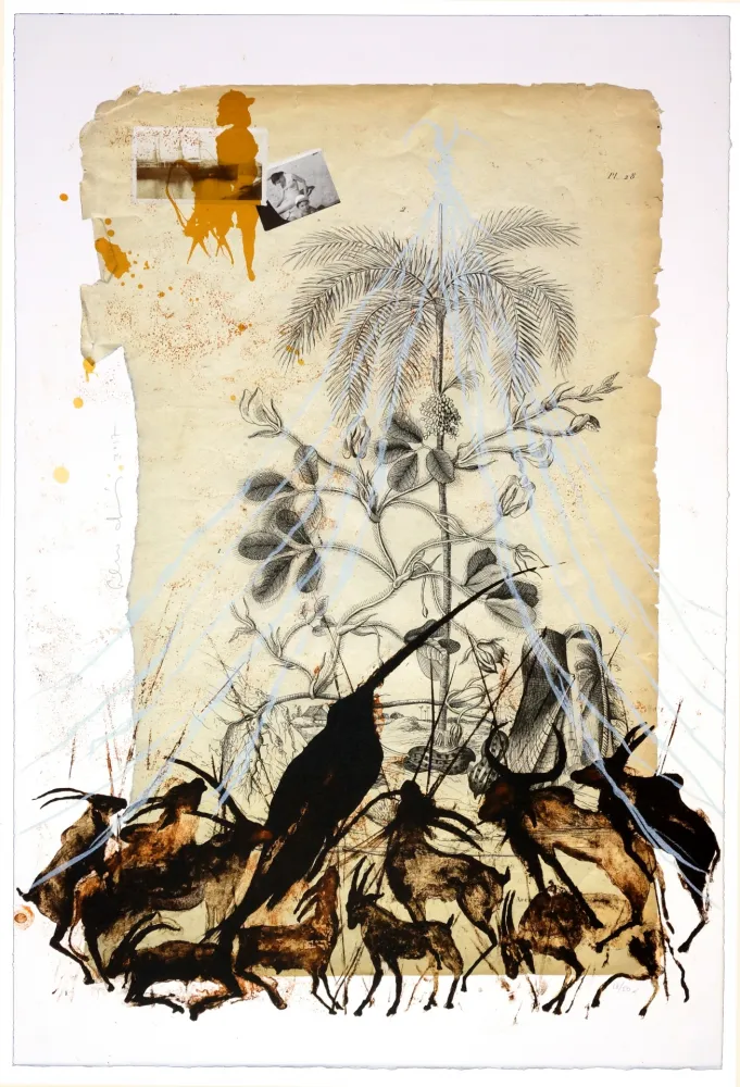 Литография Olguin - Sans titre