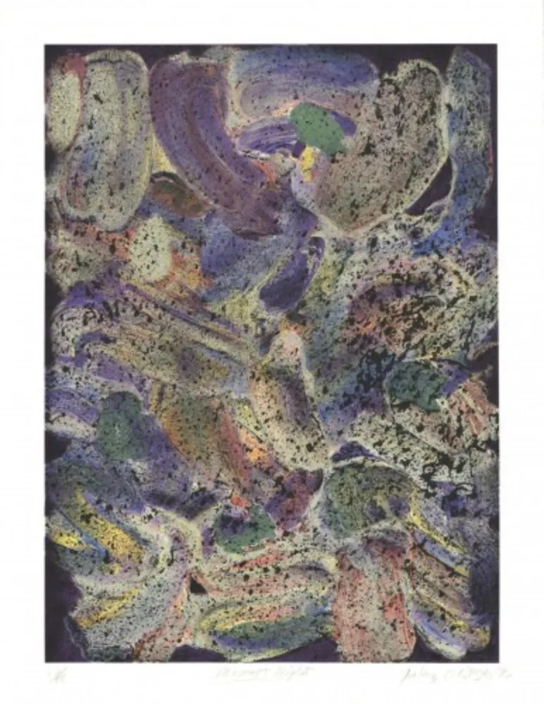 Многоэкземплярное Произведение Olitski - Mozart Night