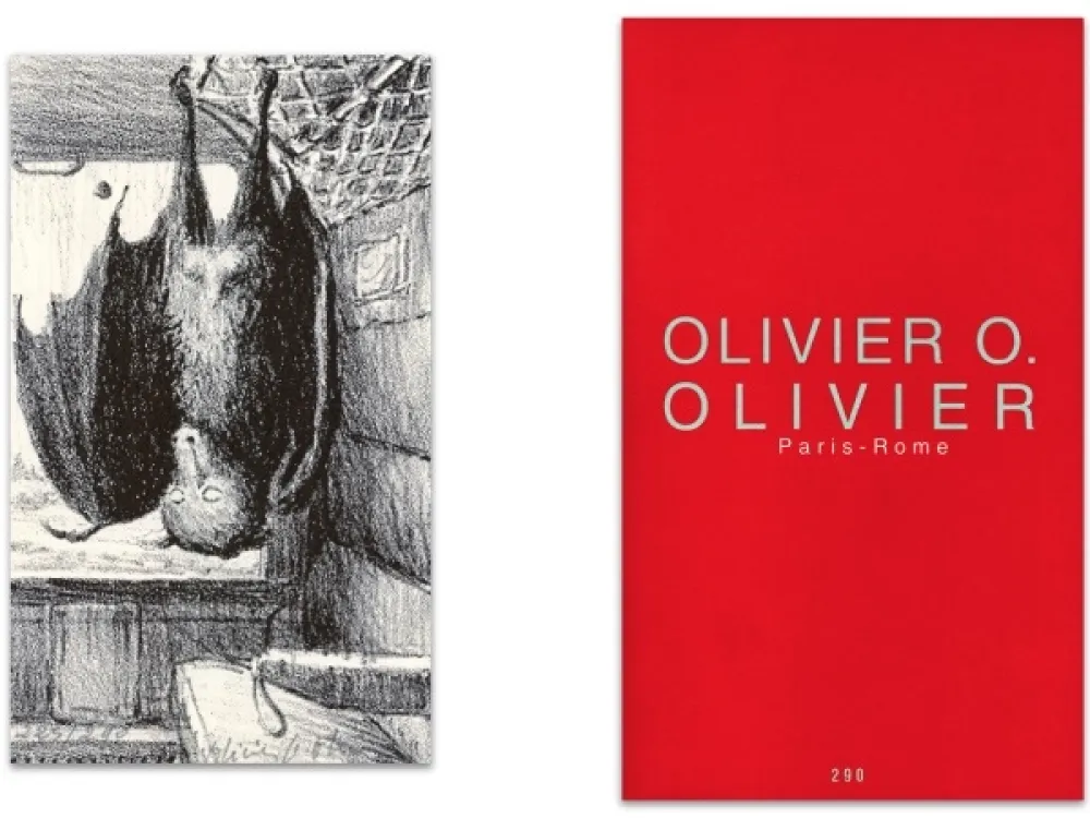 Иллюстрированная Книга Olivier O - L'art en écrit