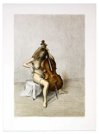 Литография Olivier O - Romances Muettes (Chanson bègues)