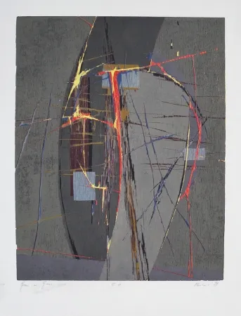 Гравюра На Дереве Olschewski - Grau in Grau / Gray in Gray