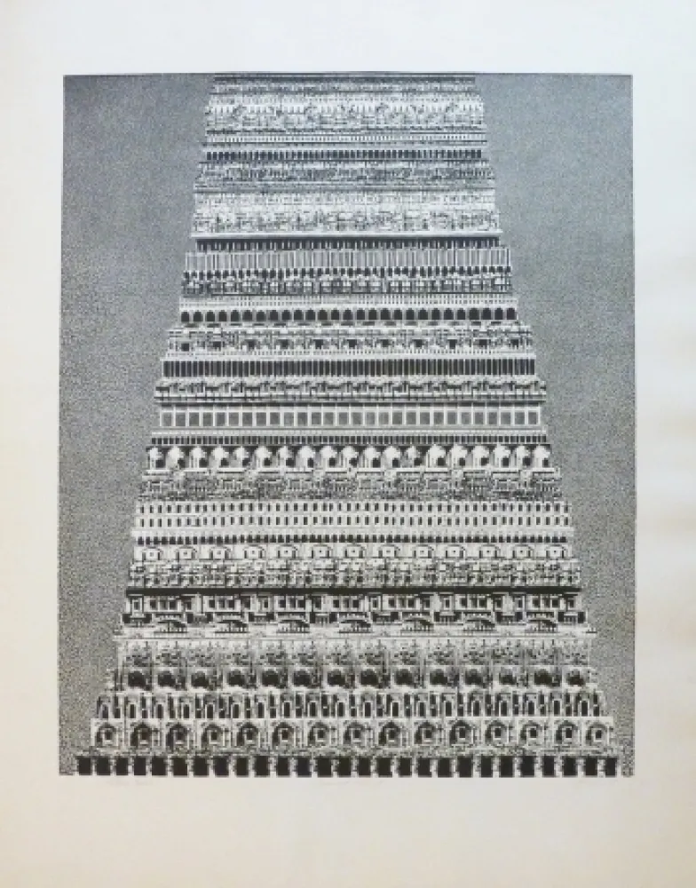 Офорт И Аквитанта Opalka -  Babel
