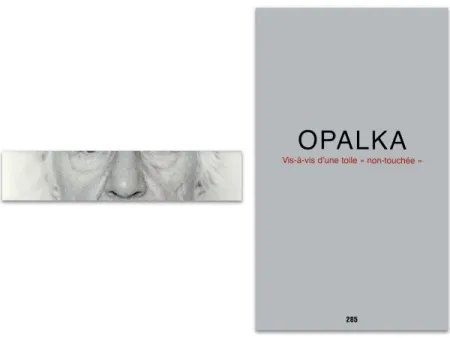 Иллюстрированная Книга Opalka - L'art en écrit