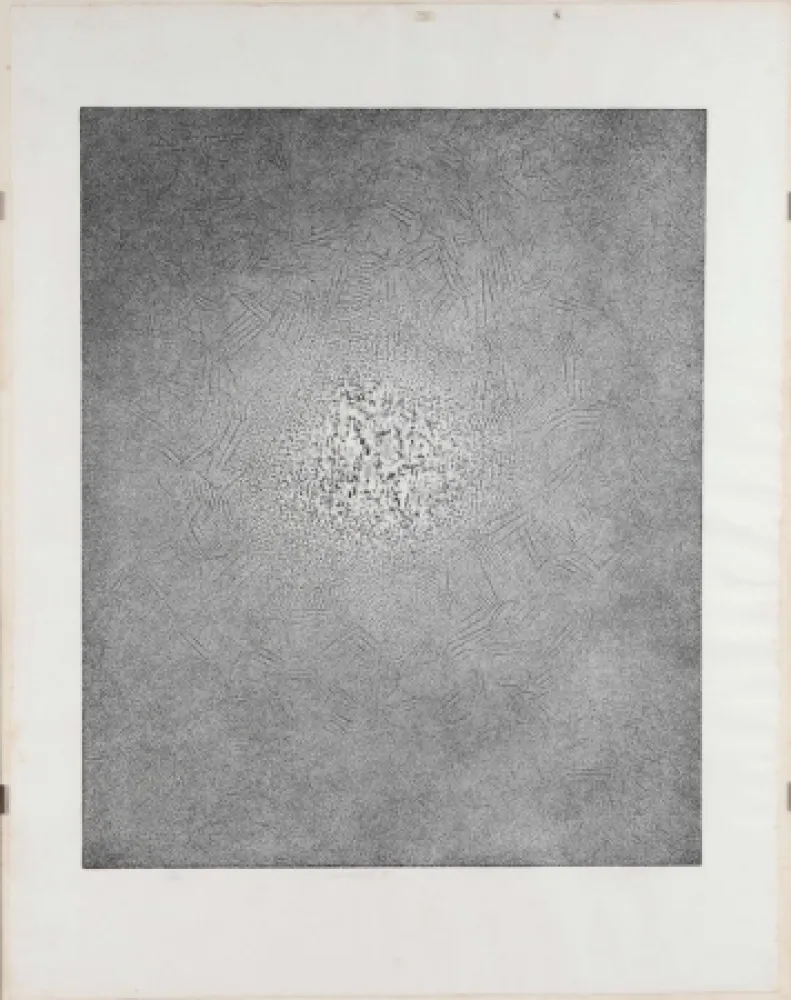 Офорт И Аквитанта Opalka - Sans titre