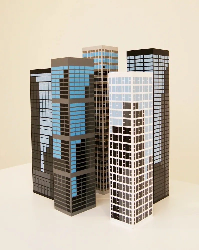 Многоэкземплярное Произведение Opie - Modern towers